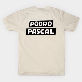 Podro Pascal Repeating Logo T-Shirt